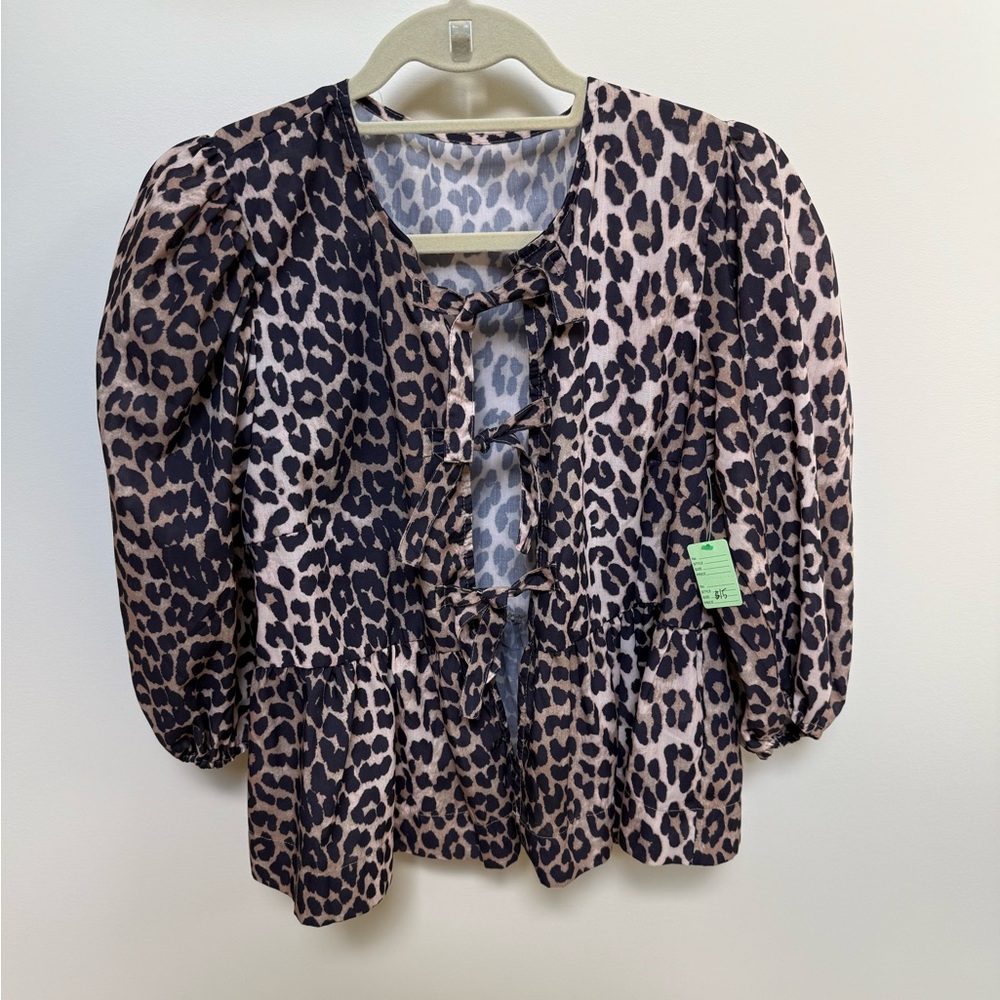 Leopard Print Top